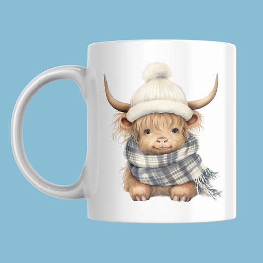 11oz Mug - Highland Cow